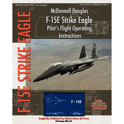 【预售 按需印刷】英文原版 麦克唐纳-道格拉斯F-15E打击鹰飞行员飞行操作指南 McDonnell Douglas F-15E Strike Eagle Pilots Fli