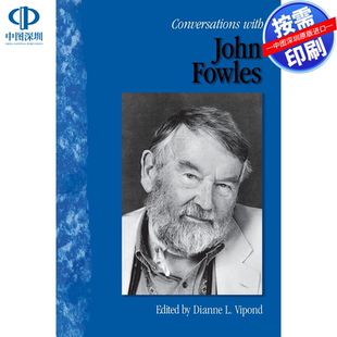 预售【按需印刷】英文原版 与约翰·福尔斯的对话 Conversations with John Fowles 原装进口正版书籍