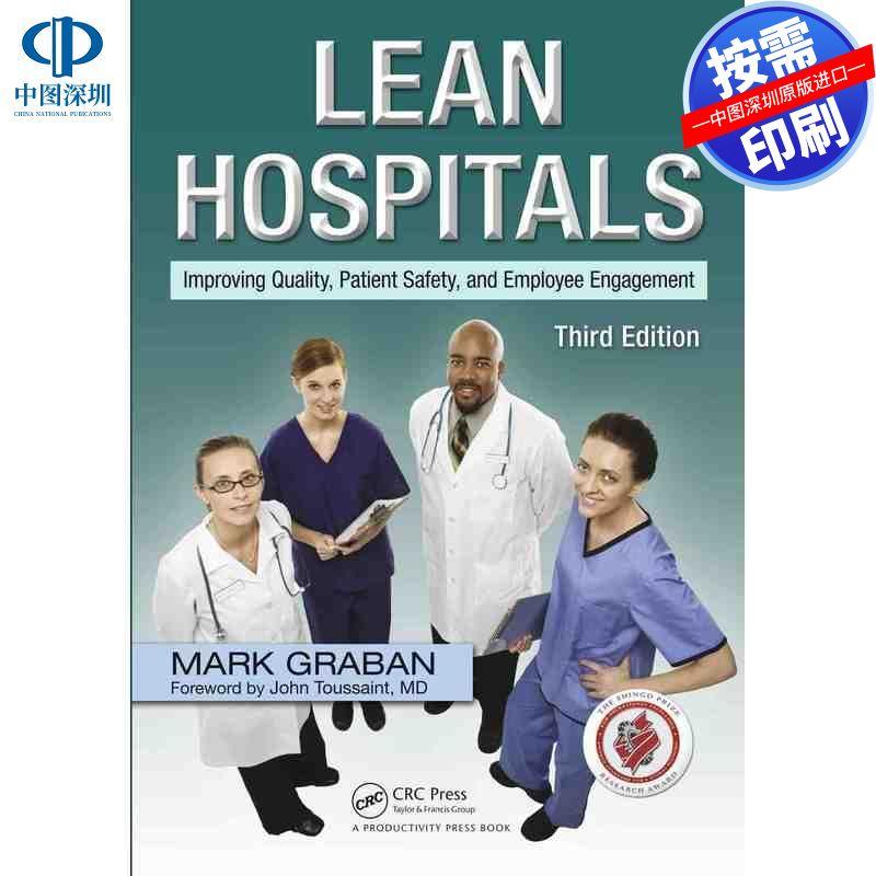 预售【按需印刷】英文原版 精益医院 Lean Hospitals 原装进口正版书籍