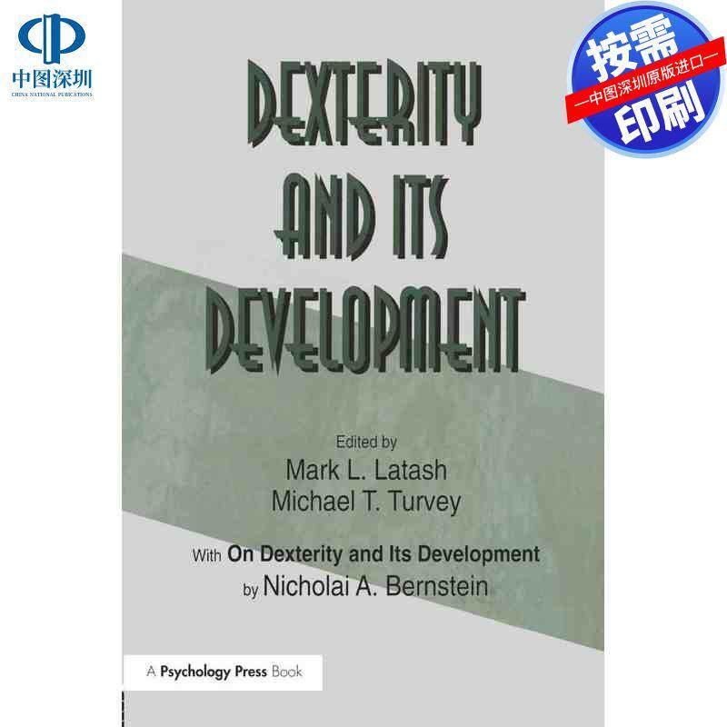 预售【按需印刷】英文原版 灵巧及其发展 Dexterity and Its Development 原装进口正版书籍