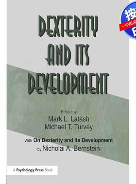 预售【按需印刷】英文原版 灵巧及其发展 Dexterity and Its Development 原装进口正版书籍