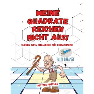 Reichen Erwachsene 预售 Nicht Quadrate 德文原版 Mit für Aus 242 16x16 Meine Challenge 按需印刷 Puzzles德 Sudoku