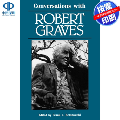 预售【按需印刷】英文原版 与罗伯特·格雷夫斯的对话 Conversations with Robert Graves 原装进口正版书籍