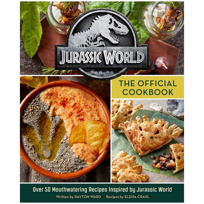 英文原版 侏罗纪世界：官方食谱烹饪书 精装豪华版艺术书 Jurassic World: The Official Cookbook 侏罗纪公园 电影周边画册