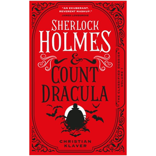 英文原版 《机密档案》-夏洛克·福尔摩斯和德古拉伯爵 The Classified Dossier - Sherlock Holmes and Count Dracula 进口正版书
