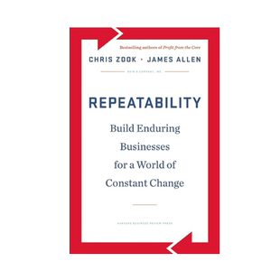 英文原版  可重复性   Repeatability: Build Enduring Businesses for a World of Constant Change 进口英文版正版书籍