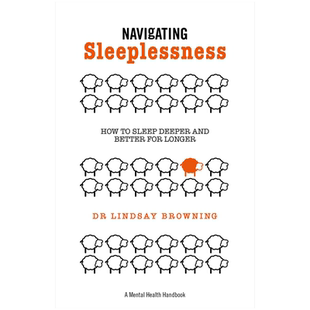 英文原版 导航失眠 Navigating Sleeplessness 如何睡得更深 睡得更久  改善睡眠质量 进口英文版正版书籍
