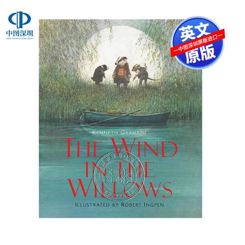 英文原版 柳林风声 罗伯特·英潘经典插图故事书 精装文学读物小说 The Wind in the Willows 澳大利亚插画家ROBERT INGPEN