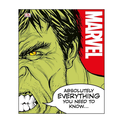英文原版 关于漫威你需要了解这些科普指南 关于超级英雄和反派的线索 DK精装百科Marvel Absolutely Everything You Need To Know