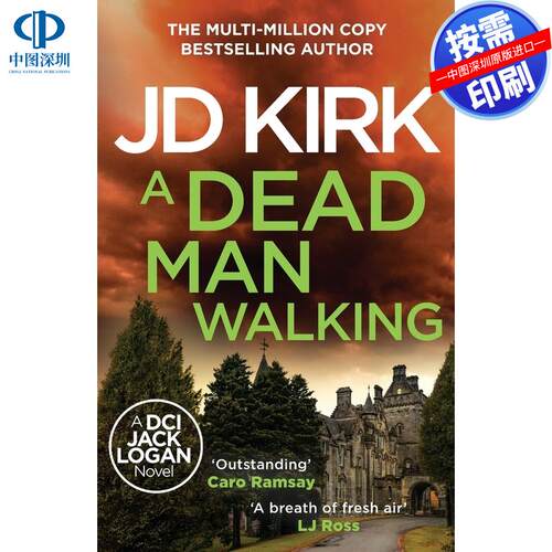 【预售 按需印刷】英文原版  行尸走肉 A Dead Man Walking 原版进口正版书籍