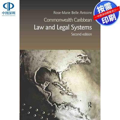 预售【按需印刷】英文原版 英联邦加勒比法律和法律系统 Commonwealth Caribbean Law and Legal Systems 原装进口正版书籍