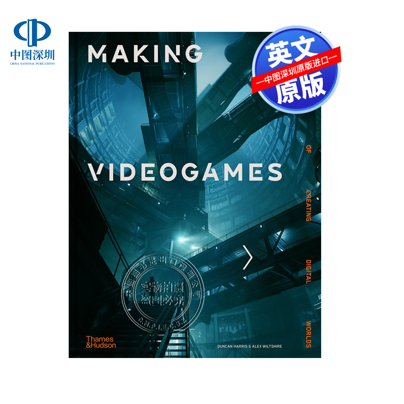 【预售英文原版】电子游戏制作视觉指南 世界领先的电子游戏控制、无人深空等背后的创意之旅艺术书画册 精装 Making Videogames
