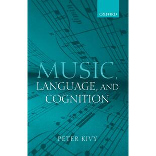 原版 书籍 Music Cognition音乐 语言与认知 and 英文原版 Language 进口正版 预售 牛津大学出版 按需印刷