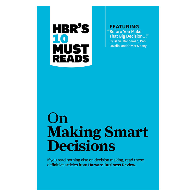 哈佛做出明智决策必读书进口书籍