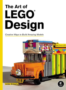 英文原版 乐高设计艺术书：创造令人惊叹的模型 The Art of LEGO Design 乐高积木搭建汽车建筑展示画册书 周边读物