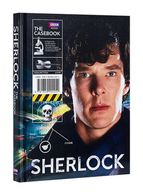 英文原版 神探夏洛克 福尔摩斯 精装 BBC Sherlock the Casebook 周边同期电视剧 侦探悬疑电影热销小说