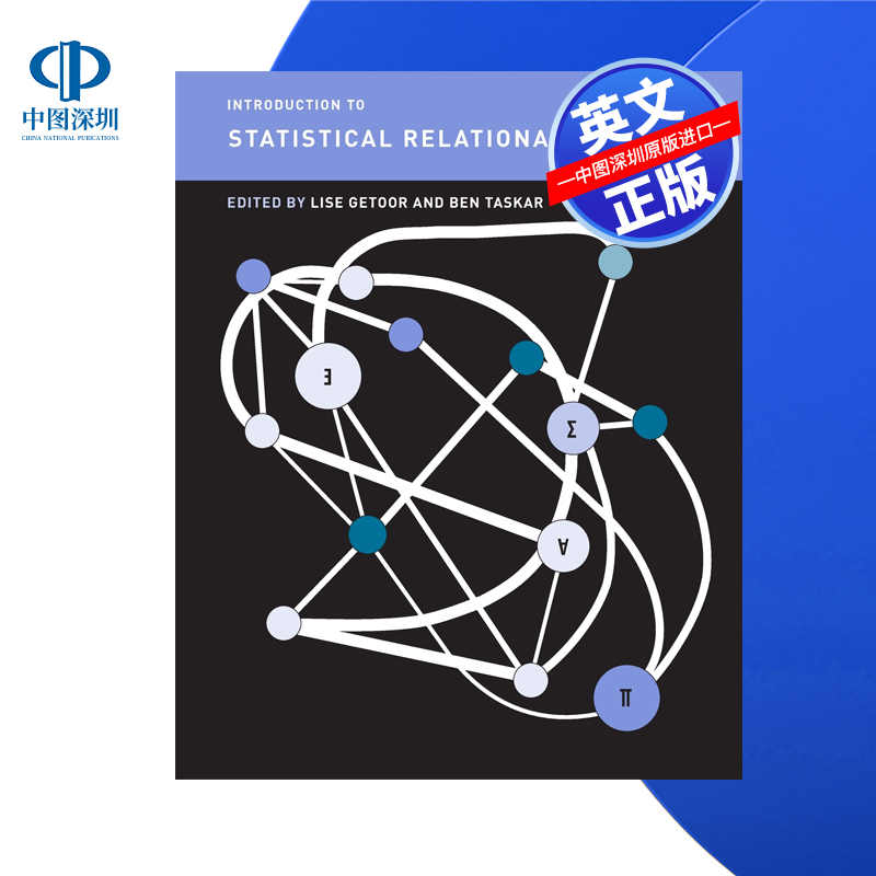 【预售 按需印刷】统计关系学习导论 Introduction to Statistical Relational Learning 进口英文正版书籍