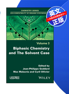 【预售 按需印刷】Wiley出版 双相化学与溶剂情况 Biphasic Chemistry and The Solvent Case 进口英文正版书籍
