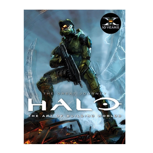英文原版 光晕:伟大的旅程-建造世界的艺术 Halo: The Great Journey - The Art of Building Worlds 进口英文版正版书籍