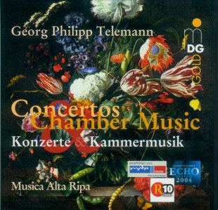 泰勒曼：协奏曲和室内乐 5CD 30915822 中图音像