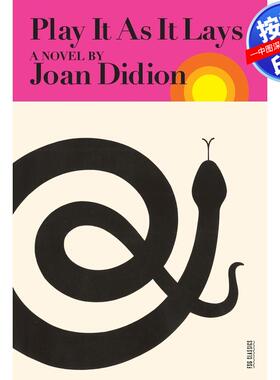 【预售 按需印刷】英文原版  随它去吧 Play It As It Lays 原版进口正版书籍