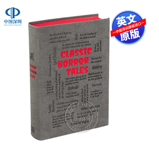 英文原版 经典恐怖故事 Classic Horror Tales 软精装 词云经典系列