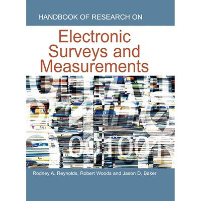 【预售 按需印刷】英文原版电子调查和测量的研究手册Handbook of Research on Electronic Surveys and Measurements原装进口正版