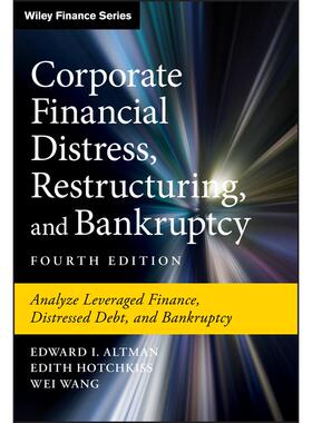 【预售 按需印刷】英文原版企业财务困境 4eCorporate Financial Distress 4e原装进口正版书籍