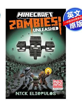 现货英文原版 我的世界：僵尸出笼！Minecraft: Zombies Unleashed!