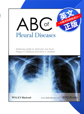 【预售 按需印刷】Wiley出版 ABC系列 胸膜疾病基础知识 ABC of Pleural Diseases  进口英文正版书籍