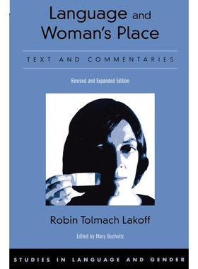 预售【按需印刷】英文原版 Language and Womans Place语言与女性的地位 牛津大学出版 原版进口正版书籍
