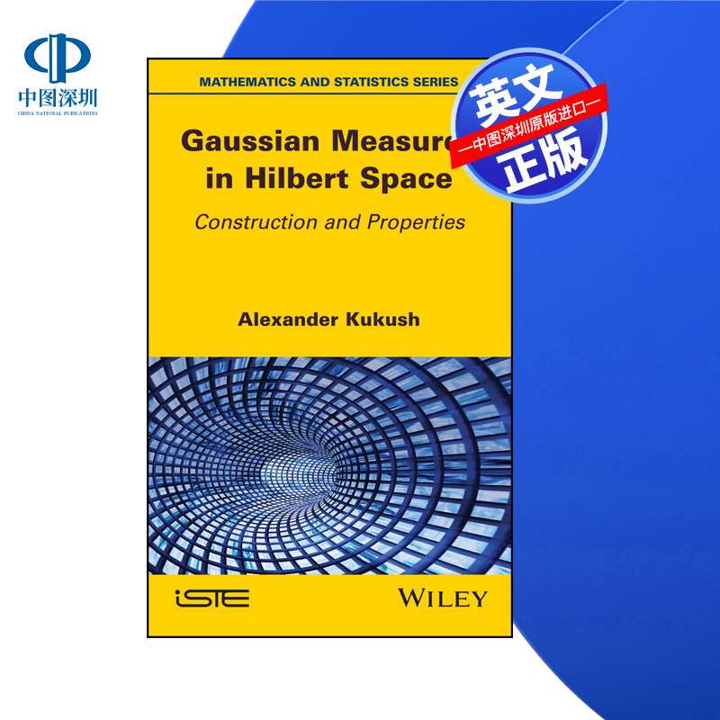 【预售 按需印刷】Wiley出版 希尔伯特空间中的高斯测度 Gaussian Measures in Hilbert Space 进口英文正版书籍