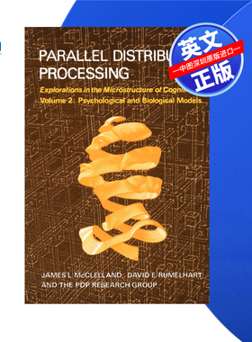 【预售 按需印刷】并行分布式处理，卷2:心理和生物模型 Parallel Distributed Processing, Vol. 2  进口英文正版书籍