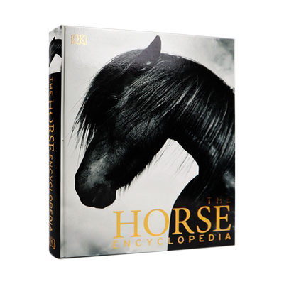 现货英文原版 DK 马类百科全书 The Horse Encyclopedia 马与小马品种介绍 马类进化解剖起源知识 护理喂养修饰 动物英语科普