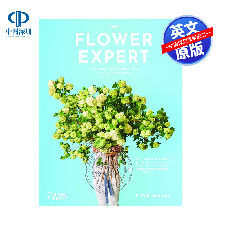 英文原版 花卉专家 如何更美观的插花和花卉组合的搭配 艺术书 关于花卉生活的想法和灵感 The Flower Expert 园艺花艺生活画册