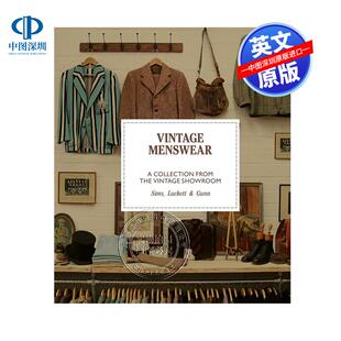 英文原版 复古男装Vintage Menswear 男士时尚穿着 复古陈列室的收藏 服装设计艺术书 精装 The Vintage Showroom