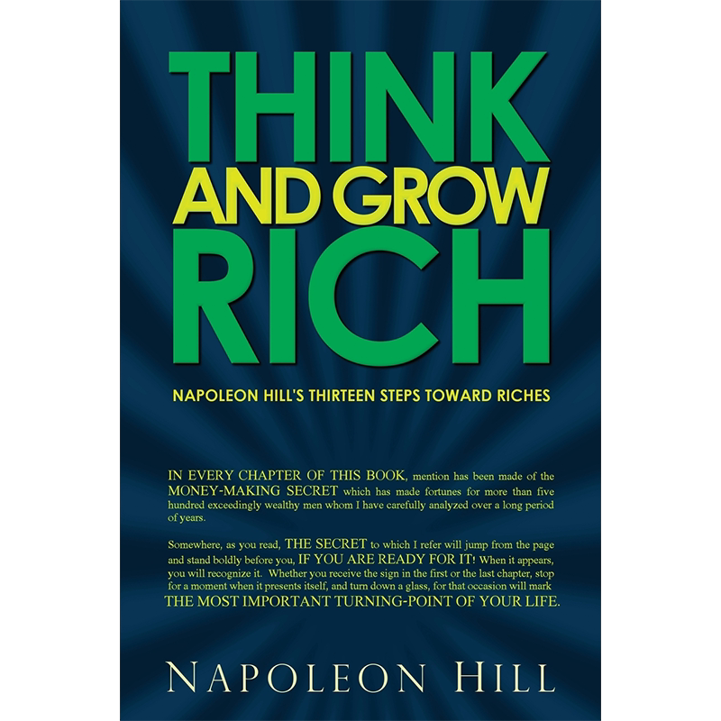 【预售 按需印刷】思考与致富 拿破仑·希尔的致富十三步Think and Grow Rich Napoleon Hill 进口英文正版书 商业管理 自我提升
