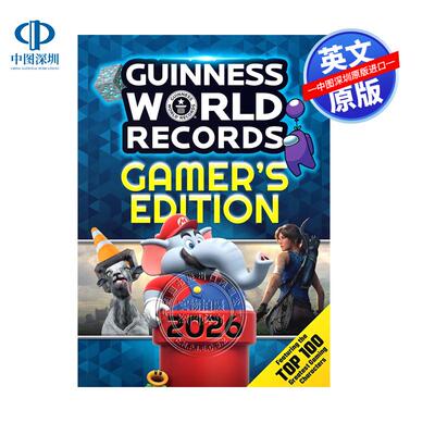 英文原版 吉尼斯世界纪录玩家版 2026 Guinness World Records Gamer's Edition 2026