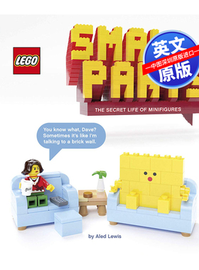 英文原版 乐高人仔的秘密生活 趣味指南 LEGO Small Parts: The Secret Life of Minifigures