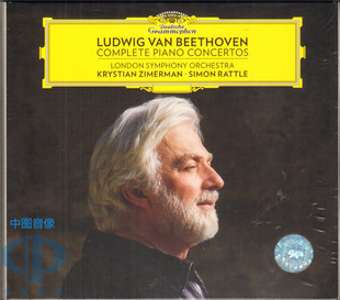 【中图音像】贝多芬 钢琴协奏曲集3CD 齐默尔曼 拉特尔 4839971