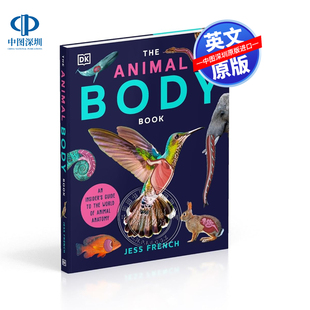 内幕指南 动物身体书：动物解剖世界 The Animal Book 英文原版 Body DK系列