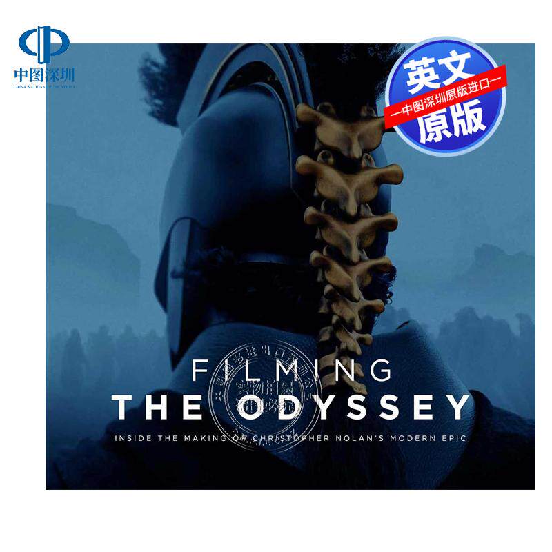 预售英文原版 FILMING THE ODYSSEY 奥德赛 拍摄实录 MOTTRAM  JAMES 影视艺术 精装 美版