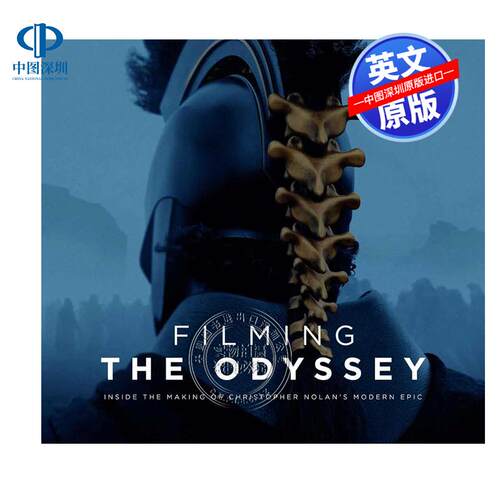 预售英文原版 FILMING THE ODYSSEY 奥德赛 拍摄实录 MOTTRAM  JAMES 影视艺术 精装