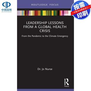 预售【按需印刷】英文原版 全球健康危机中的领导教训 Leadership Lessons from a Global Health Crisis 原装进口正版书籍