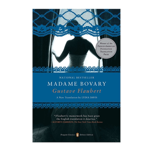 英文原版 包法利夫人 福楼拜 企鹅经典 英文版文学小说 Madame Bovary Penguin Classics Deluxe Edition 毛边 进口英文版正版书籍