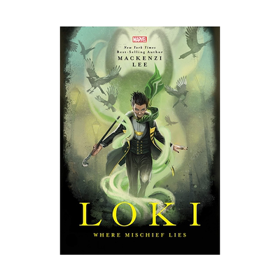 英文原版 漫威 洛基 诡计所在 精装小说 Loki Where Mischief Lies 青少年奇幻小说 儿童英语课外阅读故事书 周边书