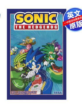 英文原版 刺猬索尼克，第 19 卷：碰撞课程Sonic the Hedgehog  Vol. 19: Collision Course