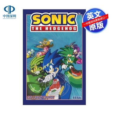英文原版 刺猬索尼克，第 19 卷：碰撞课程Sonic the Hedgehog  Vol. 19: Collision Course
