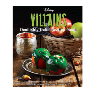 英文原版 迪士尼反派们的超美味食谱 Disney Villains: Devilishly Delicious Cookbook 进口英文版书籍