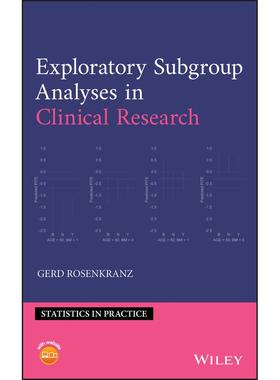 【预售 按需印刷】英文原版探索性子组分析 CExploratory Subgroup Analyses C原装进口正版书籍